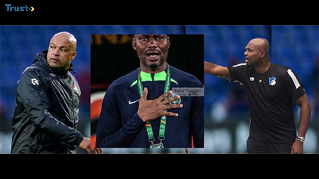 Sports Minister and NFF rally support for Finidi