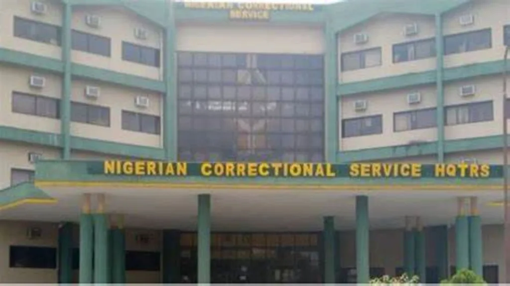 Junior Officers of The Nigeria Correctional Service Protest Order to Buy Uniforms.