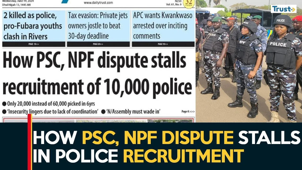 How PSC, NPF dispute stalls recruitment of 10,000 police