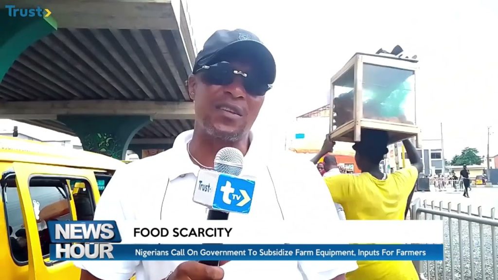 Nigerians call on the government to subsidize farm equipment and inputs for farmers