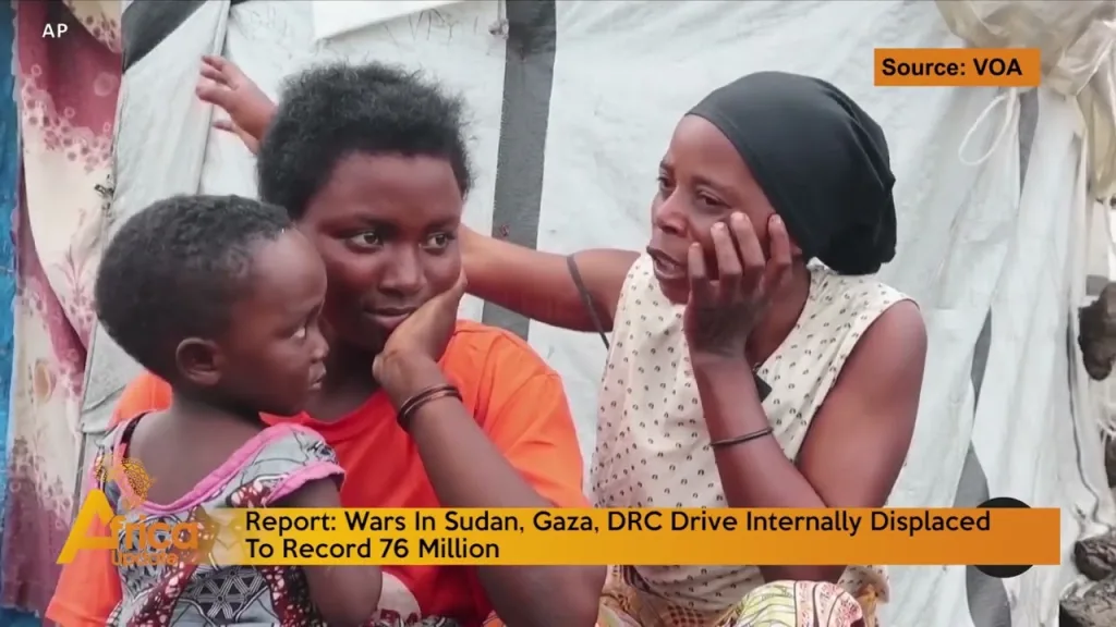 War in Sudan, Gaza, DRC drive internally displaced to record 76 million + more 