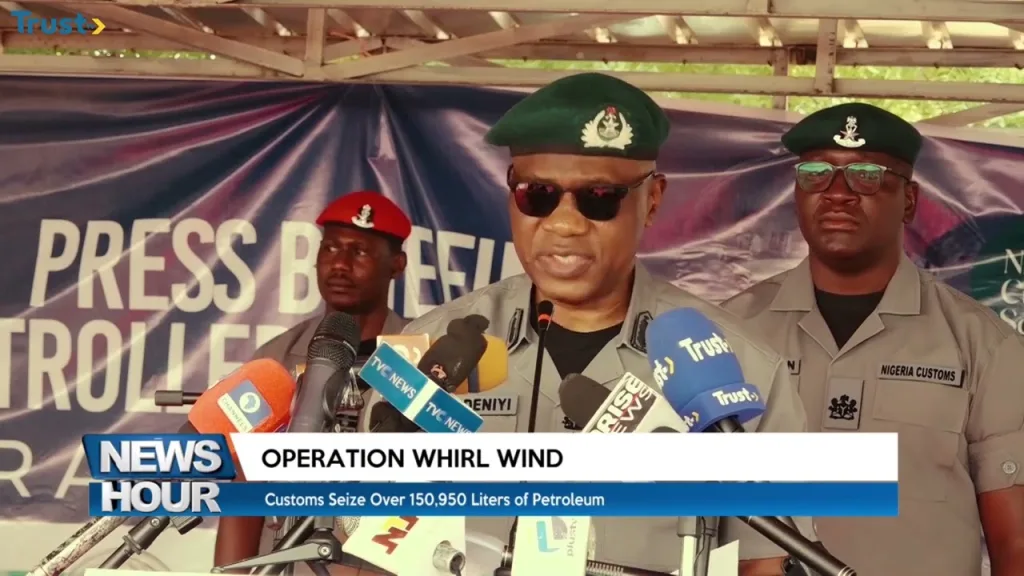 Customs seize over 150,950 liters of petroleum