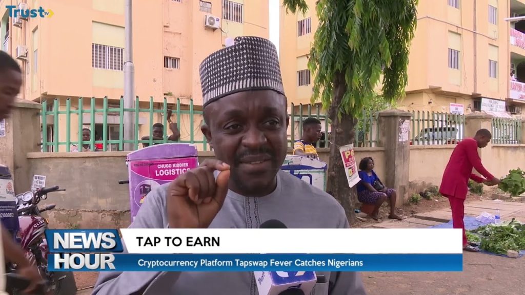 Tap To Earn: Cryptocurrency platform TapSwap fever catches Nigerians