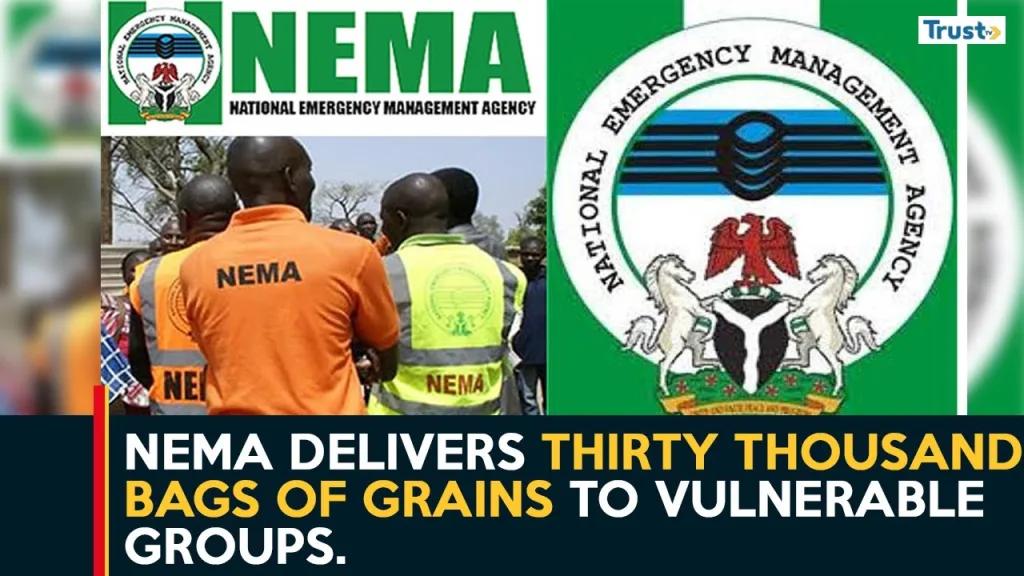 NEMA delivers thirty thousand bags of grains to vulnerable groups in Katsina