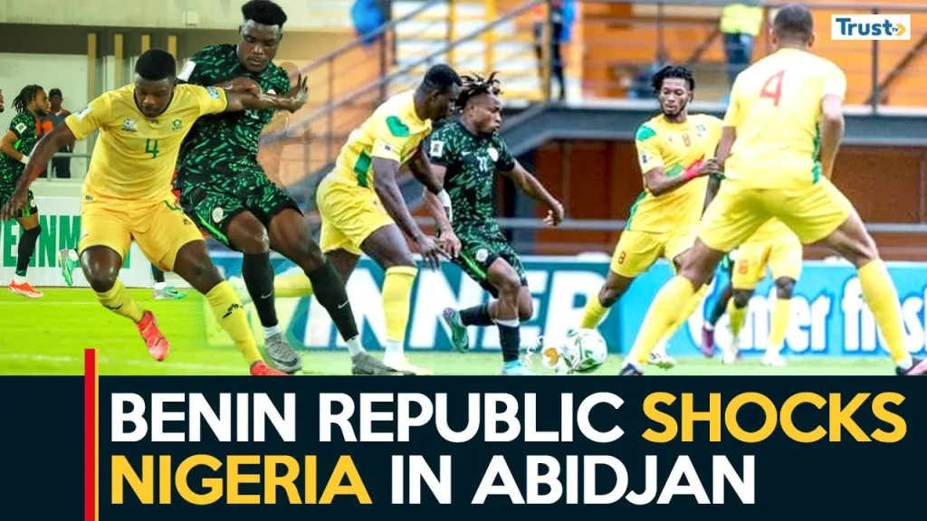 Benin Republic shocks Nigeria in Abidjan