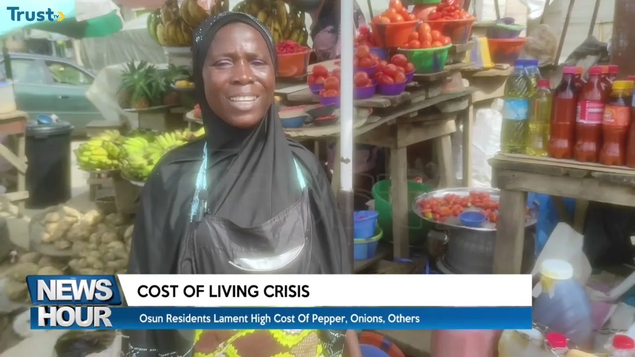 Osun residents lament the high cost of pepper, onions and others