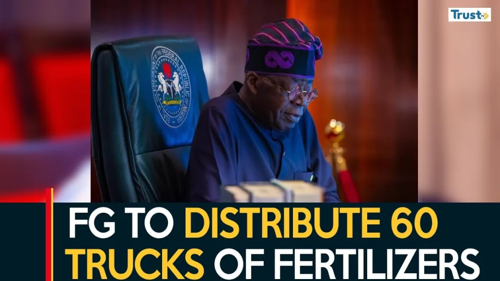 FG to distribute 60 trucks of fertilizers to governors, senators get 2 trucks each