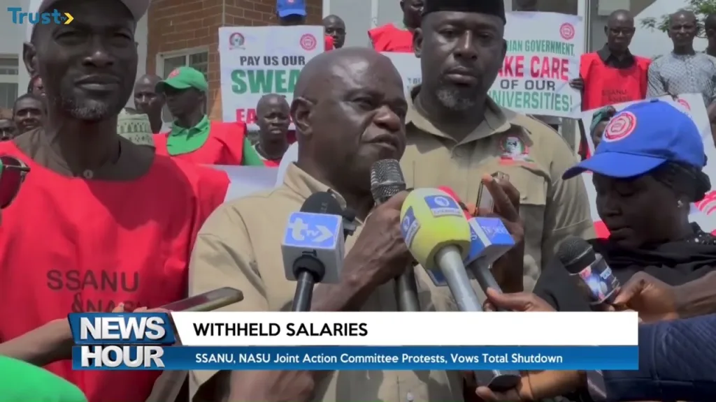 SSANU, NASU joint action committee protests, vows total shutdown