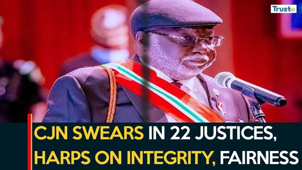 Appeal Court: CJN swears in 22 justices, harps on integrity and fairness