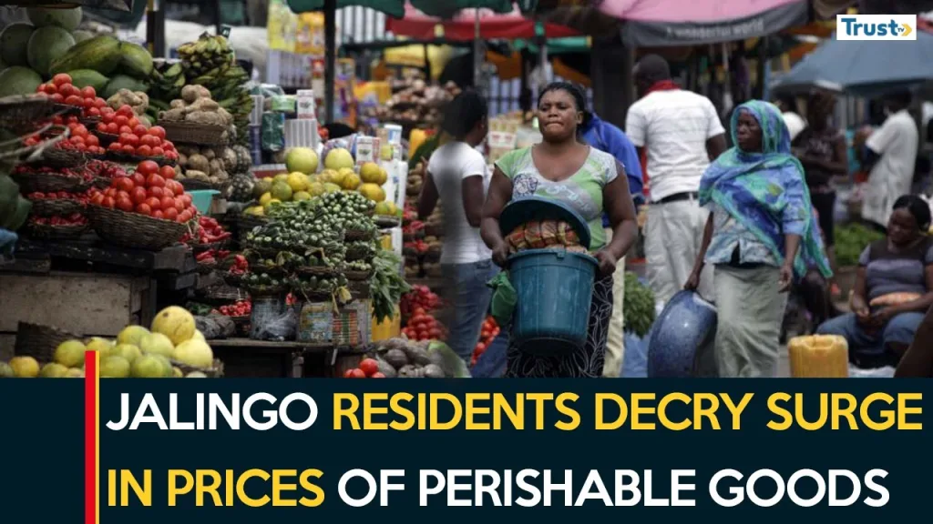 Jalingo residents decry the surge in prices of perishable goods