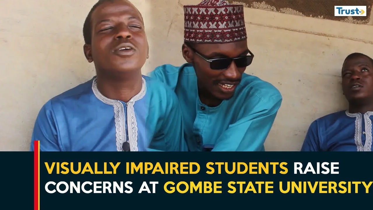 Visually impaired students raise concerns at Gombe State University