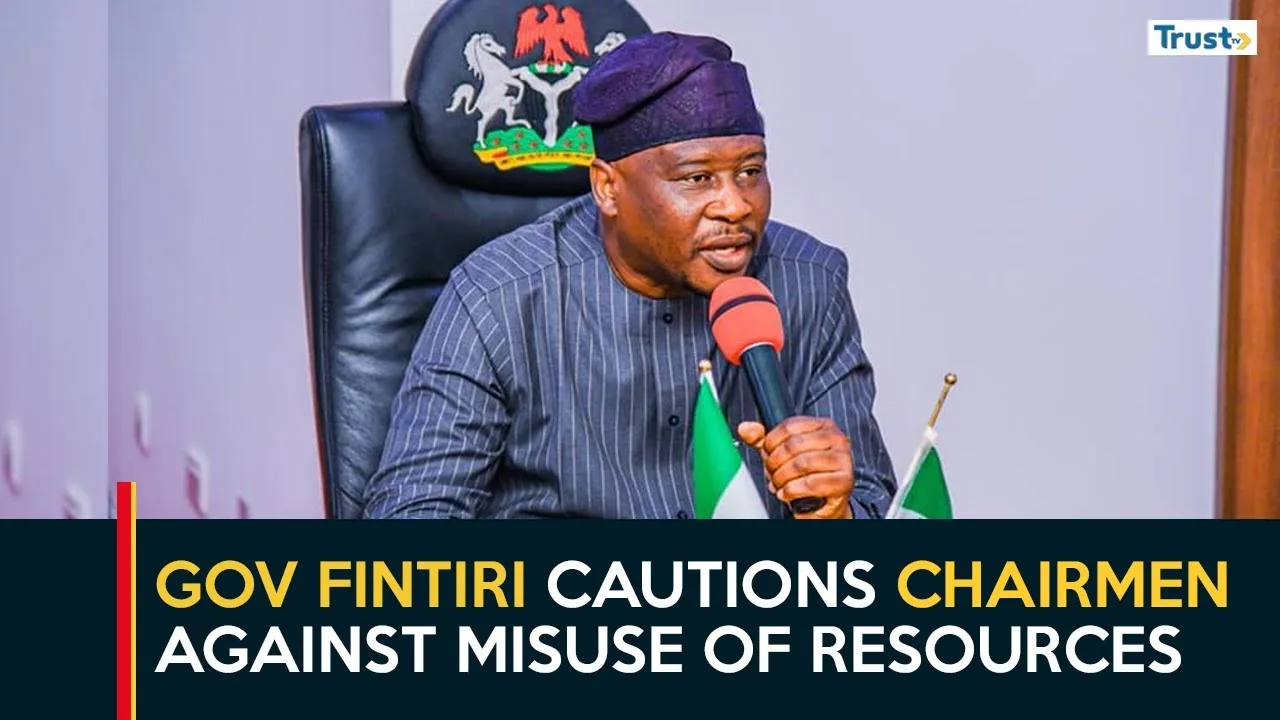 Governor Fintiri cautions chairmen against misuse of resources