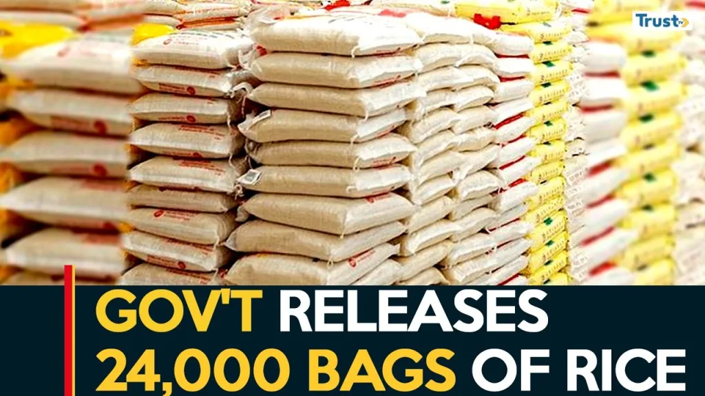 Government releases 24,000 bags of rice to each state and FCT