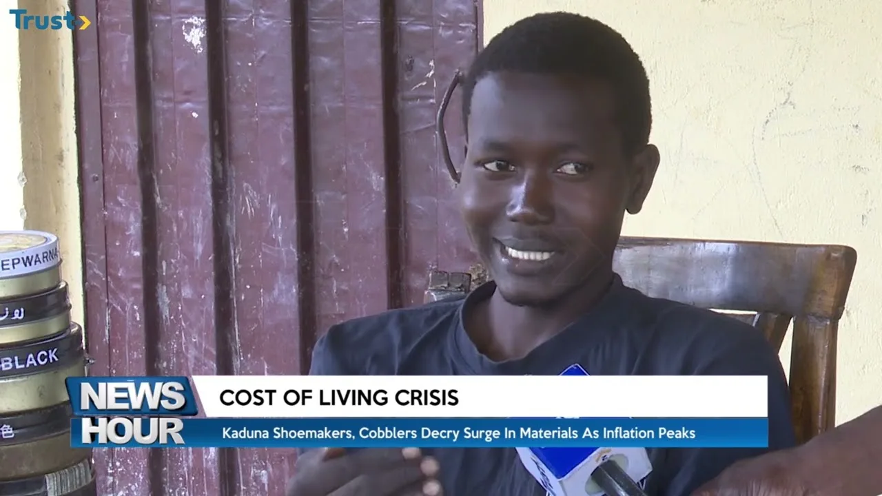 Kaduna shoemakers and cobblers decry surge in materials as inflation peaks