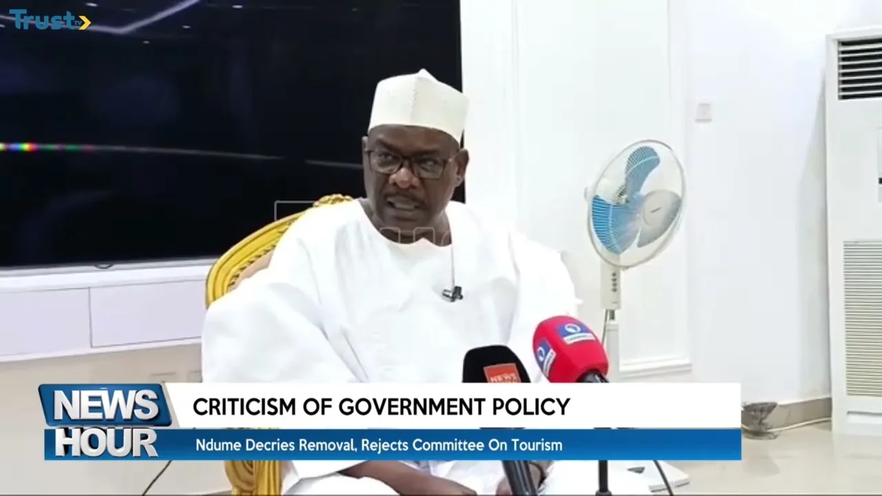 Ndume decries removal and rejects committee on tourism