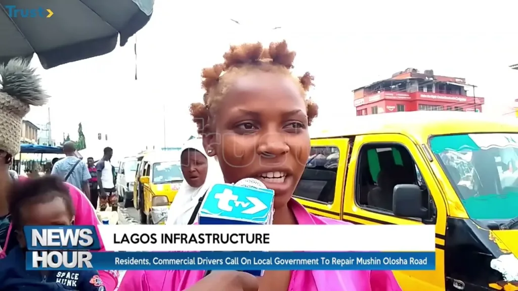 Lagos Infrastructure: Residents and commercial drivers call on local government to repair Mushin Olosha Road