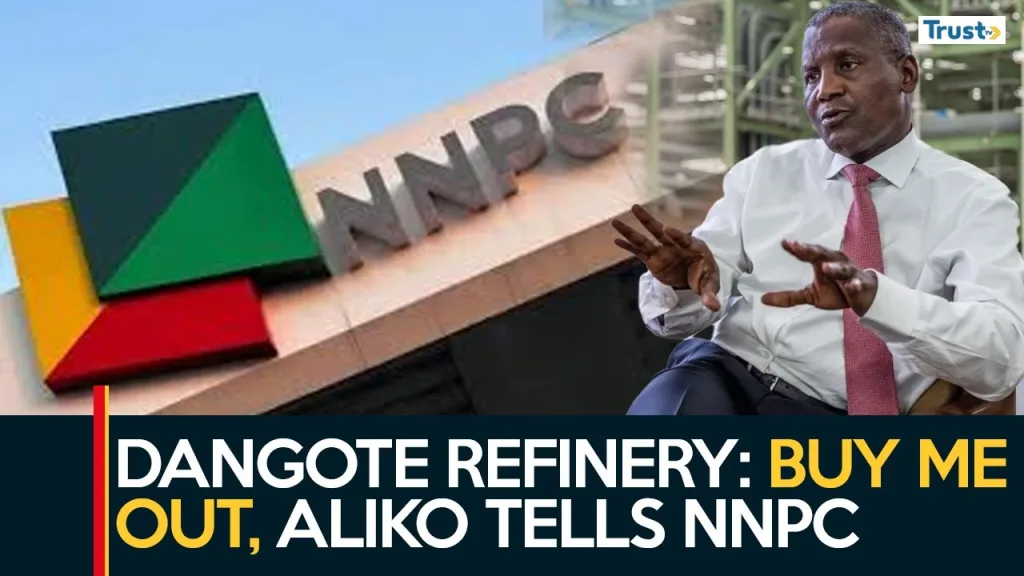 Dangote Refinery: Buy me out, Aliko tells NNPCL