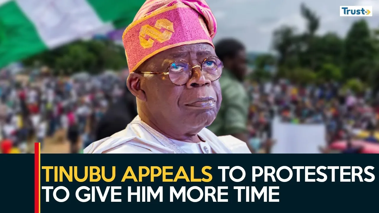Hunger Protests: Tinubu appeals to organizers to give him more time