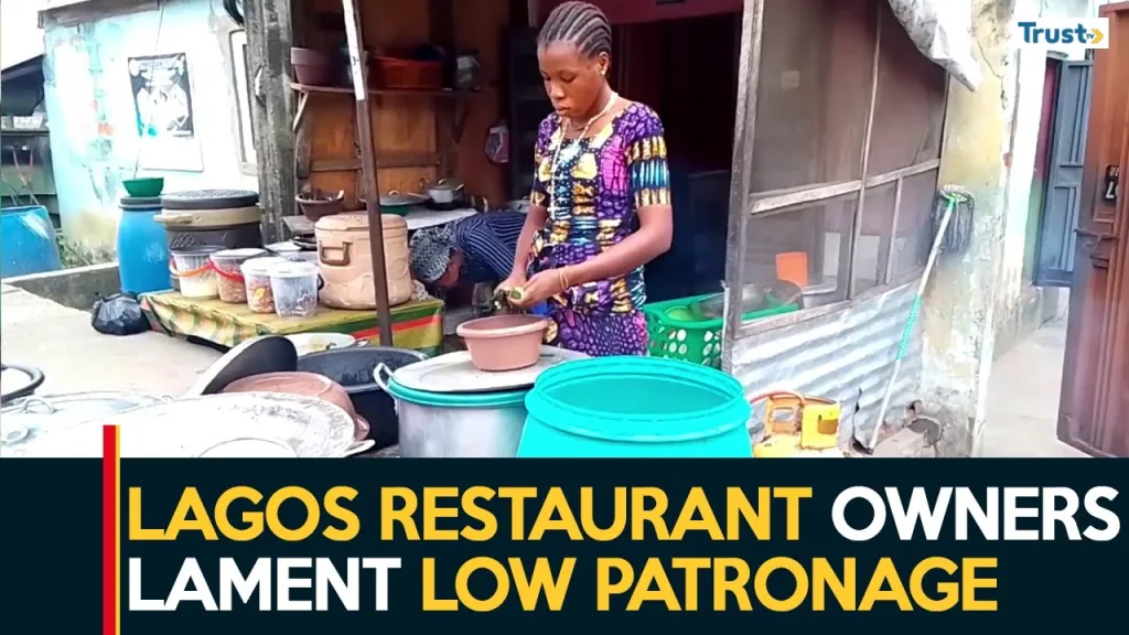 Lagos restaurant owners lament low patronage