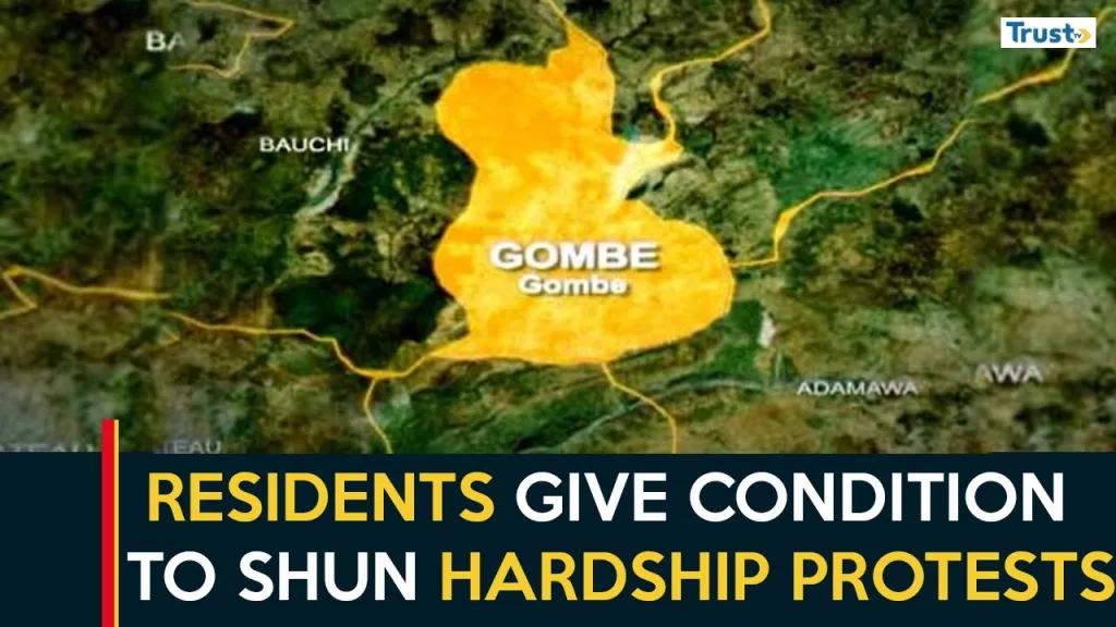 Gombe residents give condition to shun hardship protests