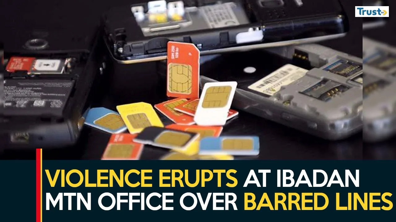 Violence erupts at Ibadan MTN office over barred lines
