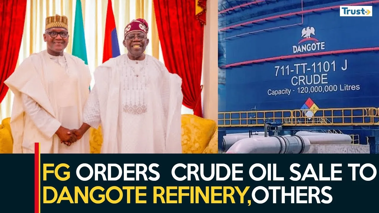 FG orders NNPCL to sell crude oil to Dangote, other refineries in Naira