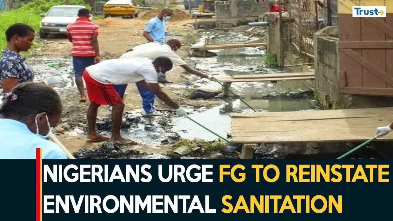 Curbing Cholera Spread: Nigerians urge FG to reinstate environmental sanitation