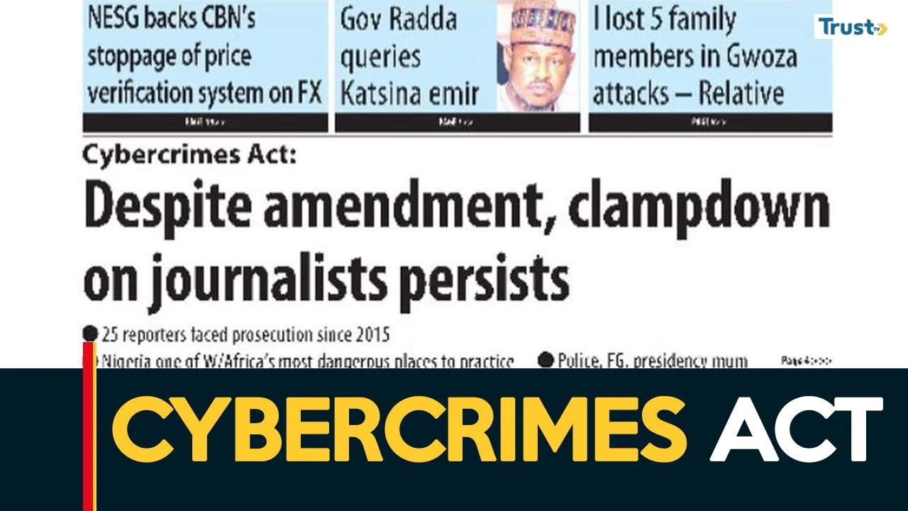 Newspaper Review: Cybercrimes Act; despite amendment, clampdown on journalist persists + more