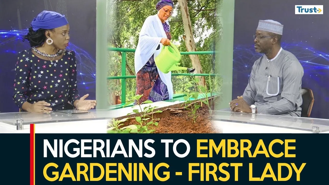 Food Crises: First lady Remi Tinubu urges Nigerians to embrace gardening