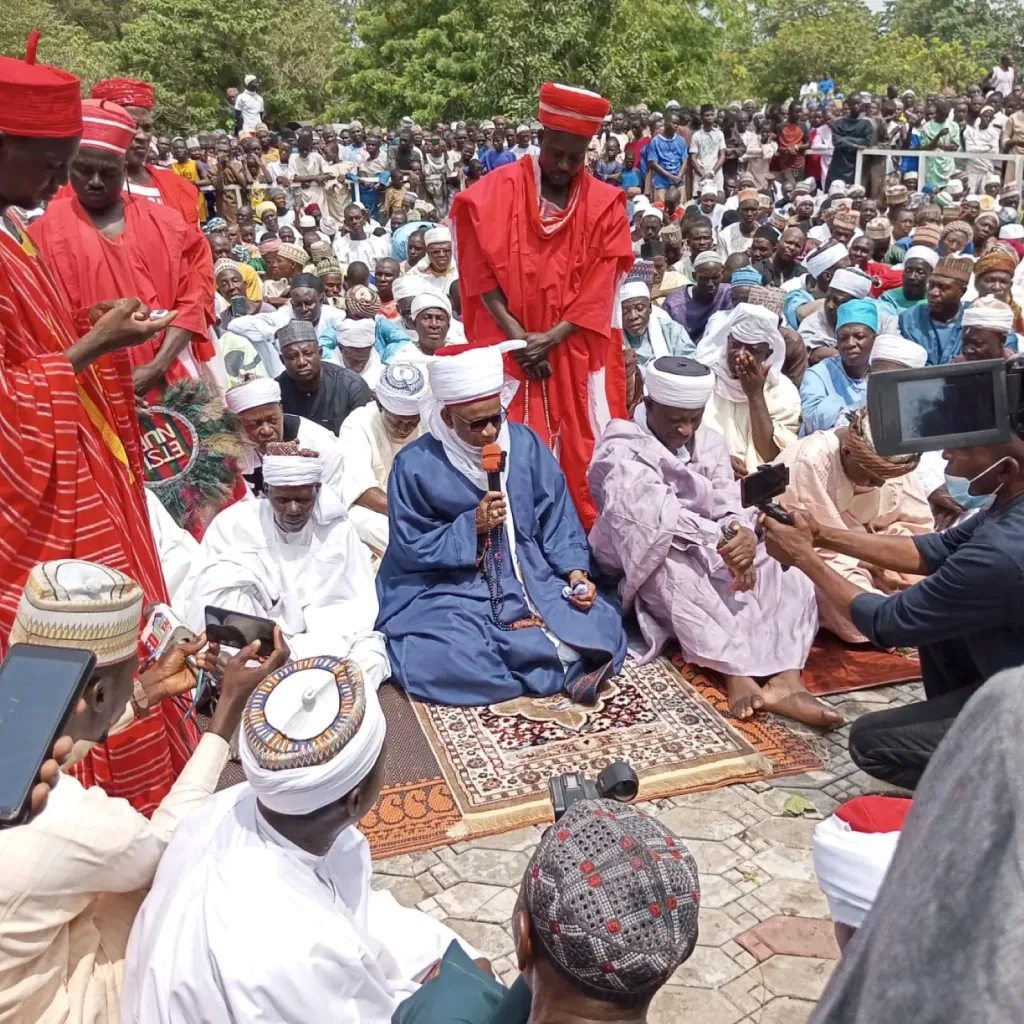 Etsu Nupe, Other Religious Leaders Pray for Rain in Bida.