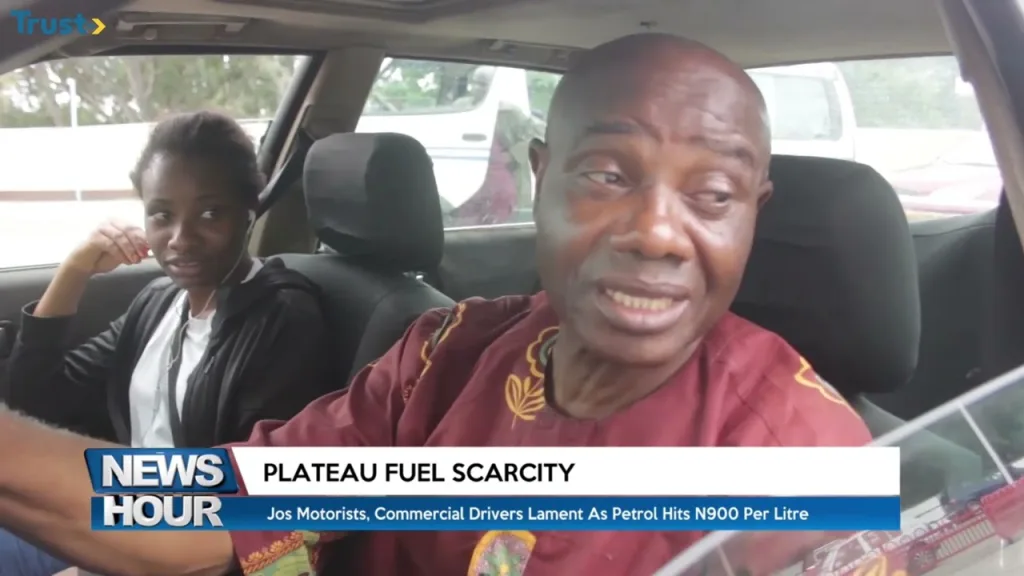 Jos motorists and commercial drivers lament as petrol hits N900 per litre