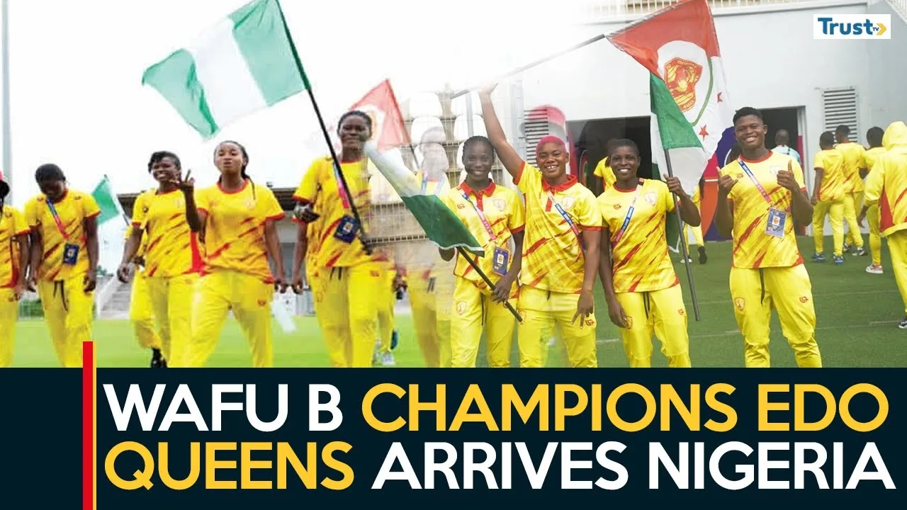 CAF WCQ: WAFU B champions Edo Queens arrive Nigeria 