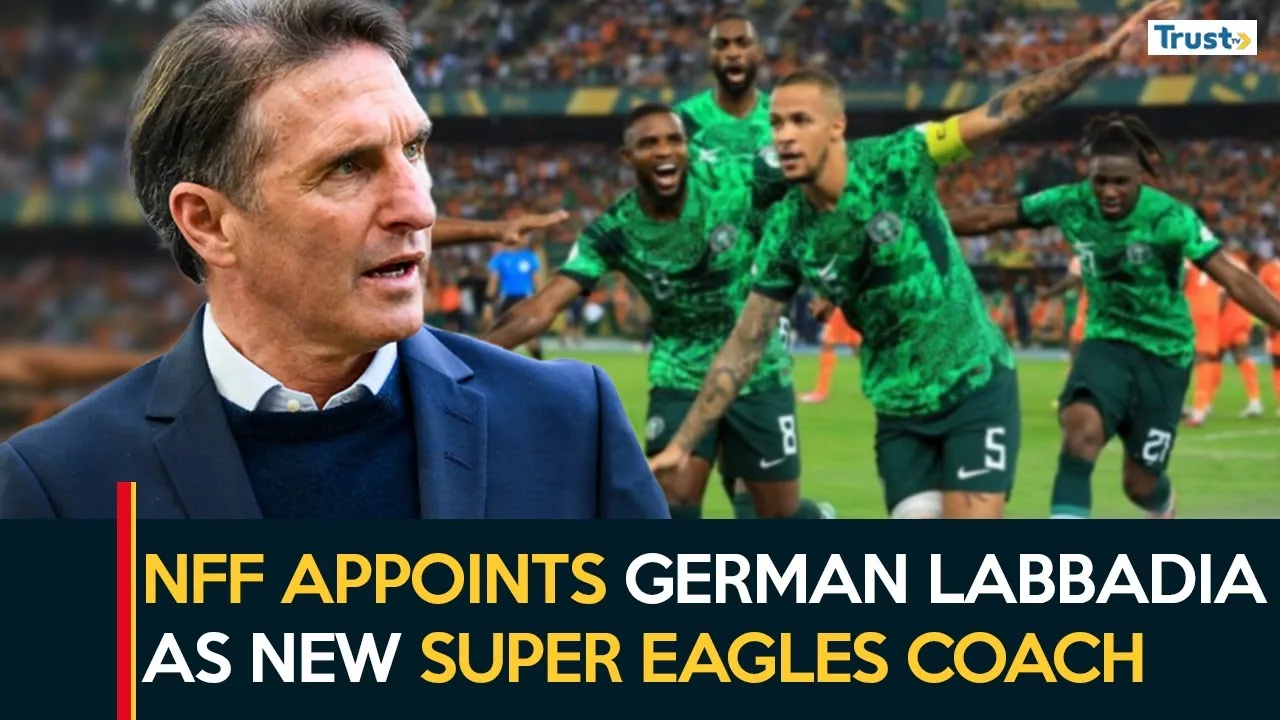 NFF appoints German Bruno Labbadia as new Super Eagles Coach + more stories