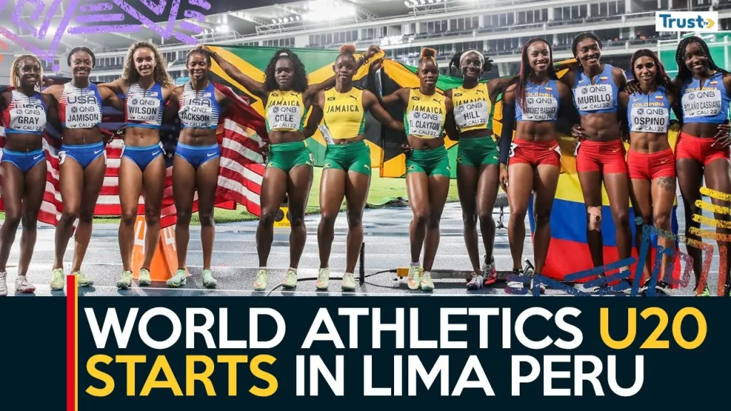 The World Athletics U20 Championship starts in Lima