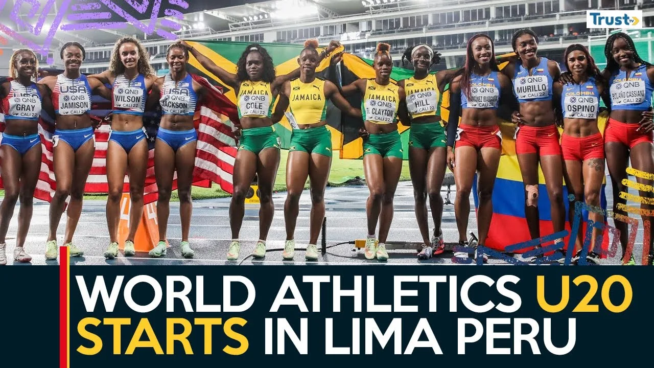 The World Athletics U20 Championship starts in Lima