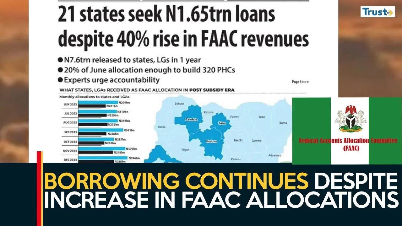States Debt Profile: Despite a significant increase in FAAC borrowing continues