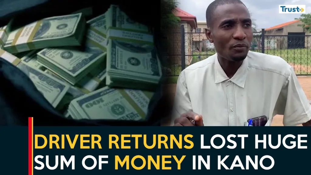 Display Of Honesty: Kano commercial driver takes bag of money found to police CID