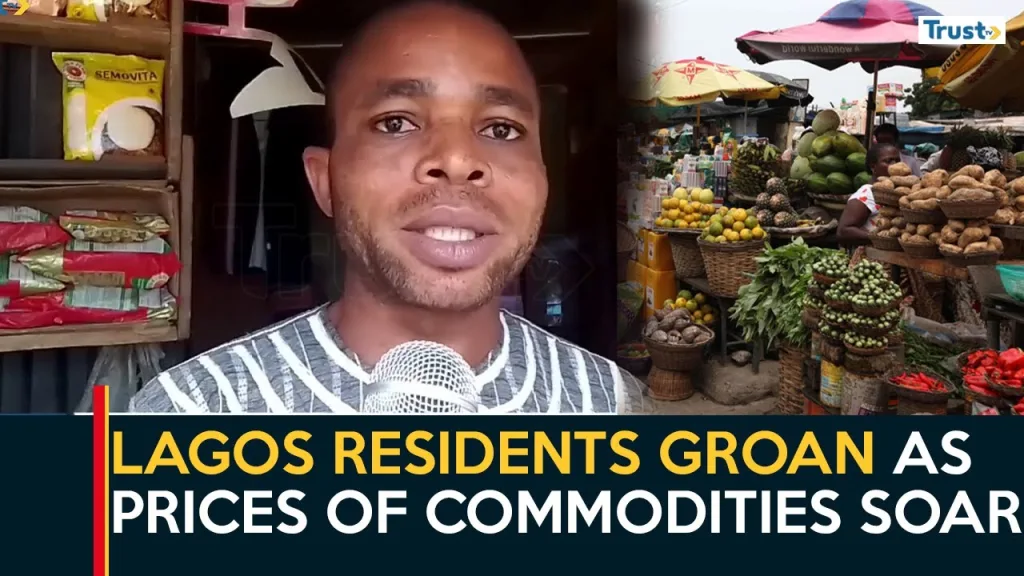 Lagos residents groan as prices of commodities soar