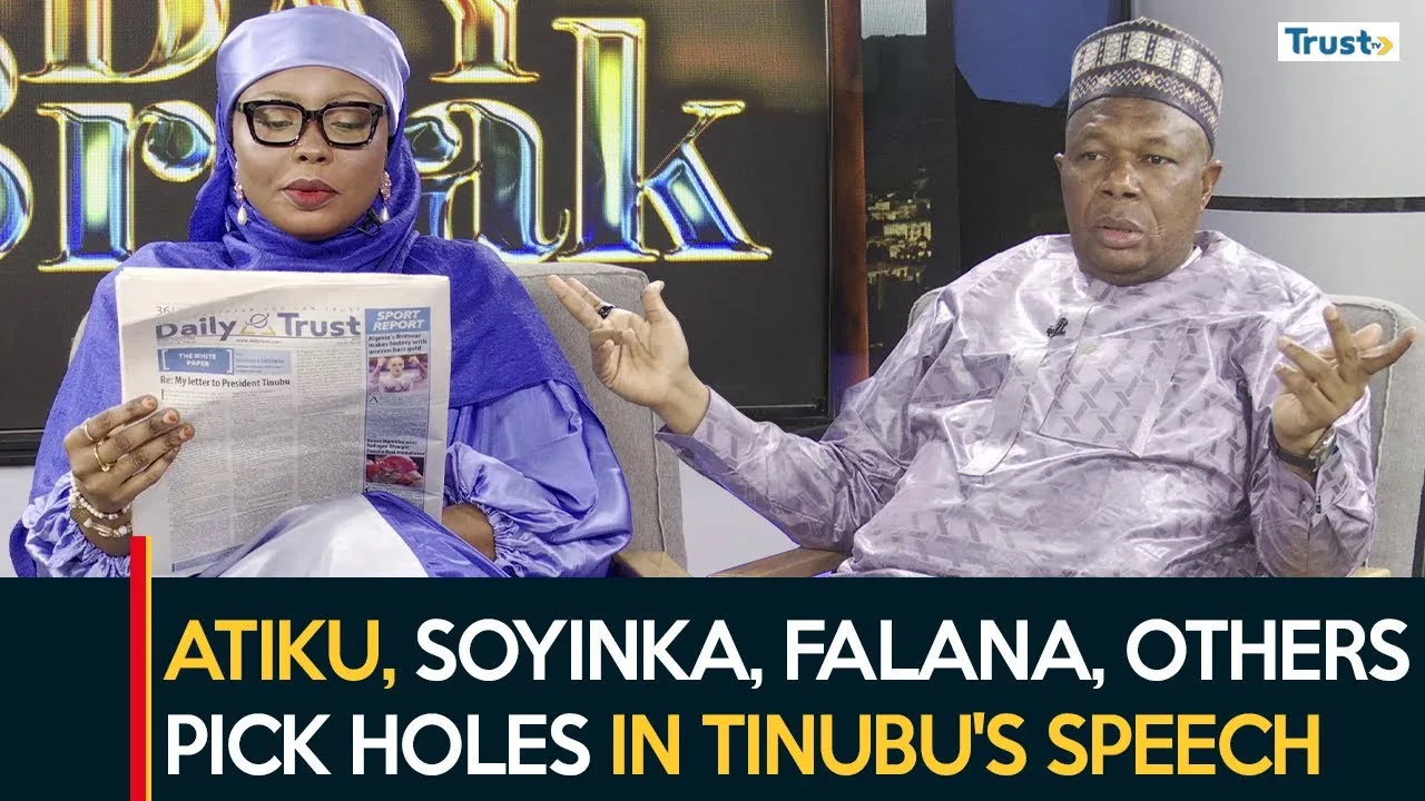 Newspaper Review: Atiku, Soyinka, Falana and others pick holes in Tinubu’s speech + more