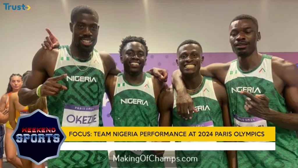 Team Nigeria’s performance at 2024 Paris Olympics + more stories