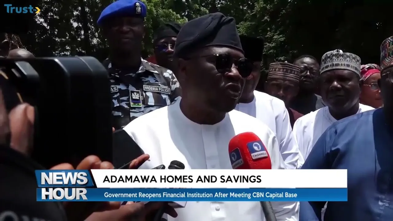 Adamawa Homes And Savings: Government reopens financial institution after meeting CBN capital base