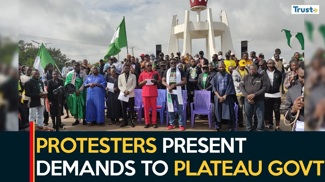 End Hunger Protest: Protesters present demands to Plateau Govt