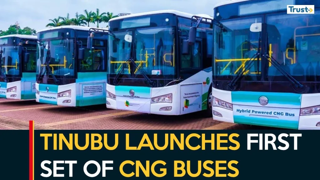 Keeping Promises: Tinubu launches the first set of CNG buses