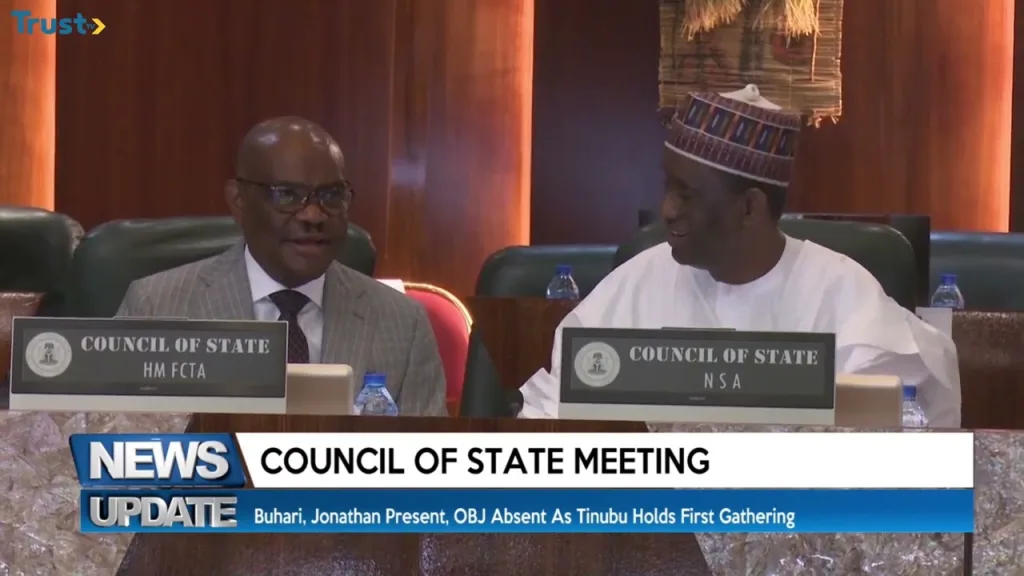 Tinubu holds first Council of State meeting