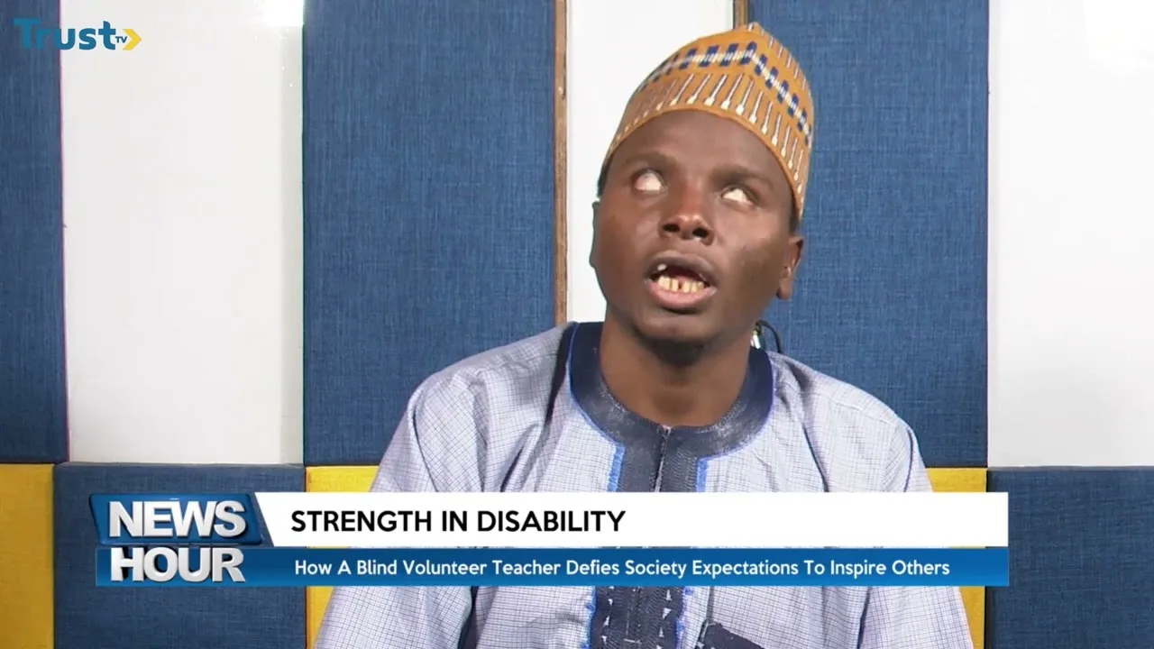 How a blind volunteer teacher defies society expectations to inspire others
