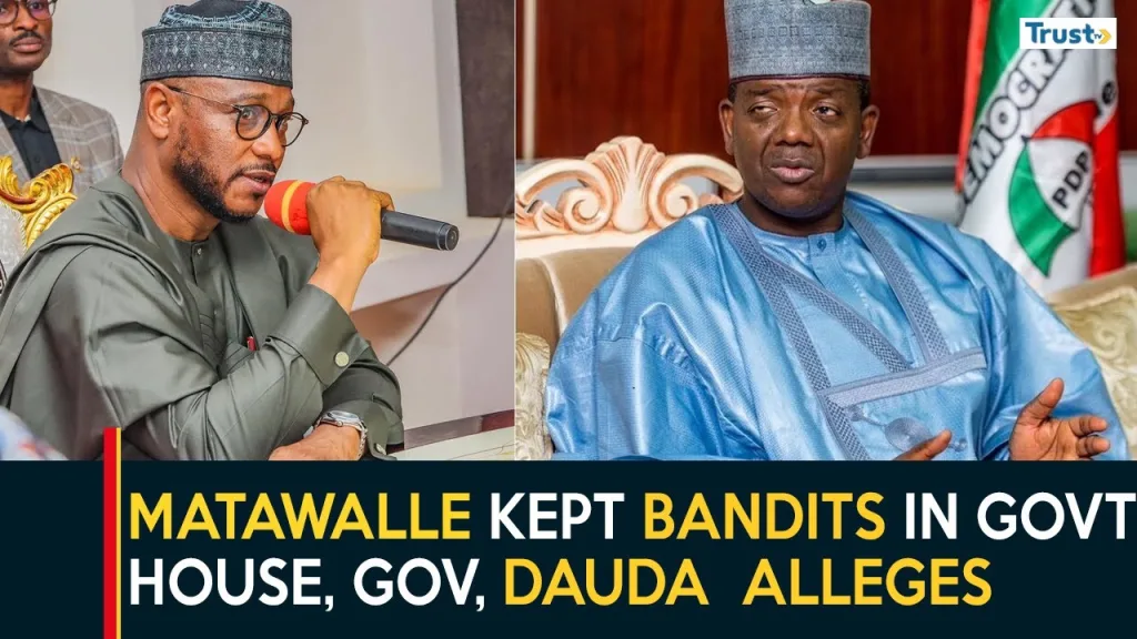 Matawalle kept bandits in govt house, Zamfara governor, Dauda Lawal alleges + more trends