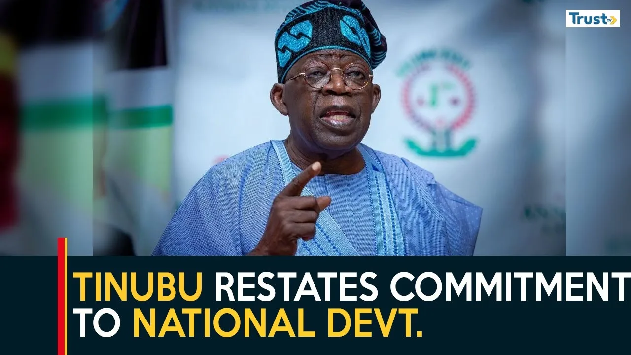Tinubu restates commitment to national devt. against personal gains