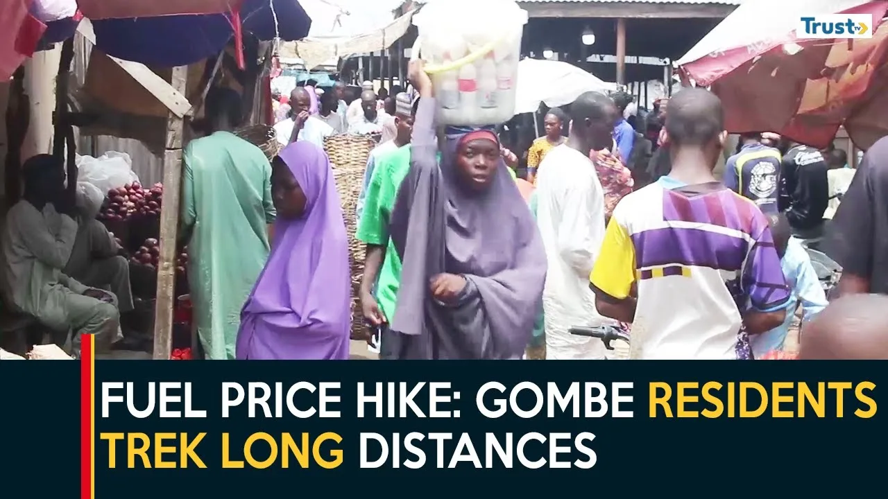 Cost Of Transportation: Gombe residents trek long distances as others adjust business hours