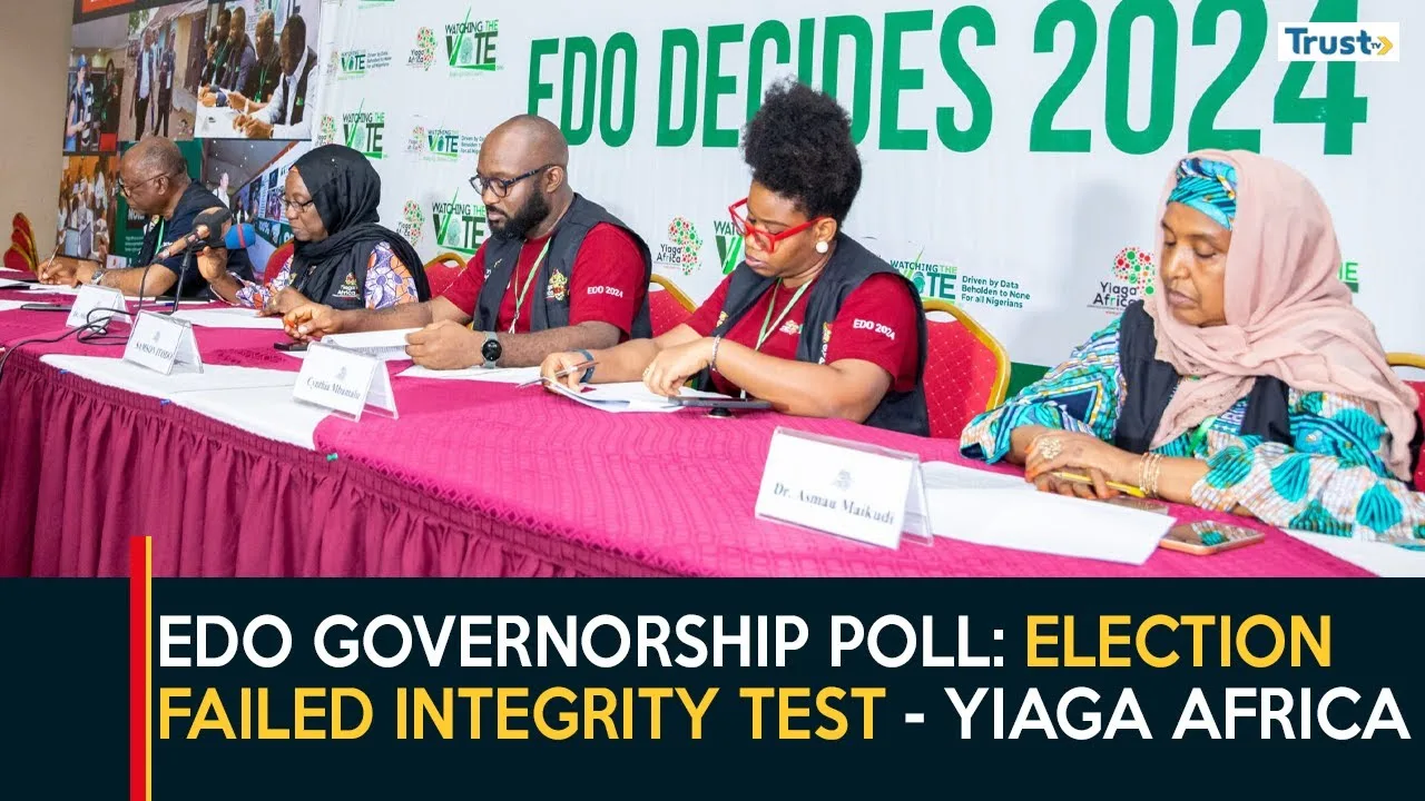Edo Governorship Poll: Election failed integrity test – Yiaga Africa