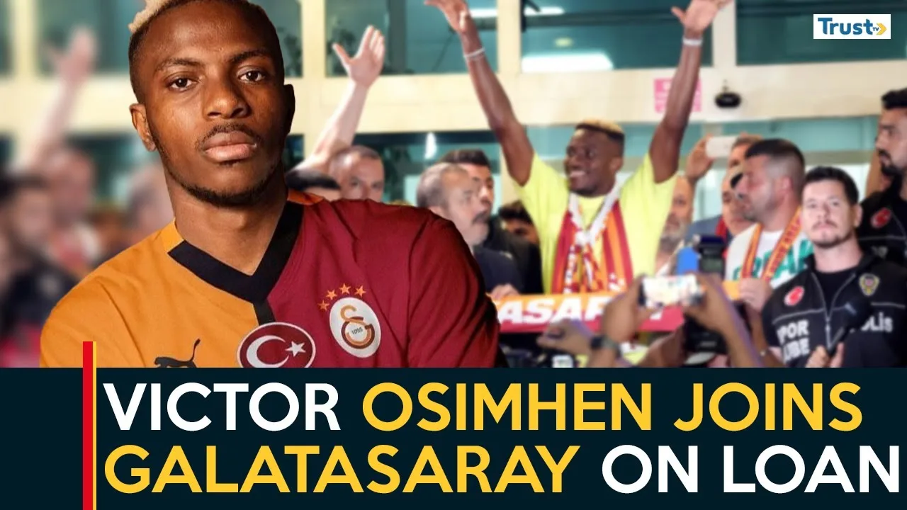 Africa Player Of The Year: Victor Osimhen joins Galatasaray on a year loan deal